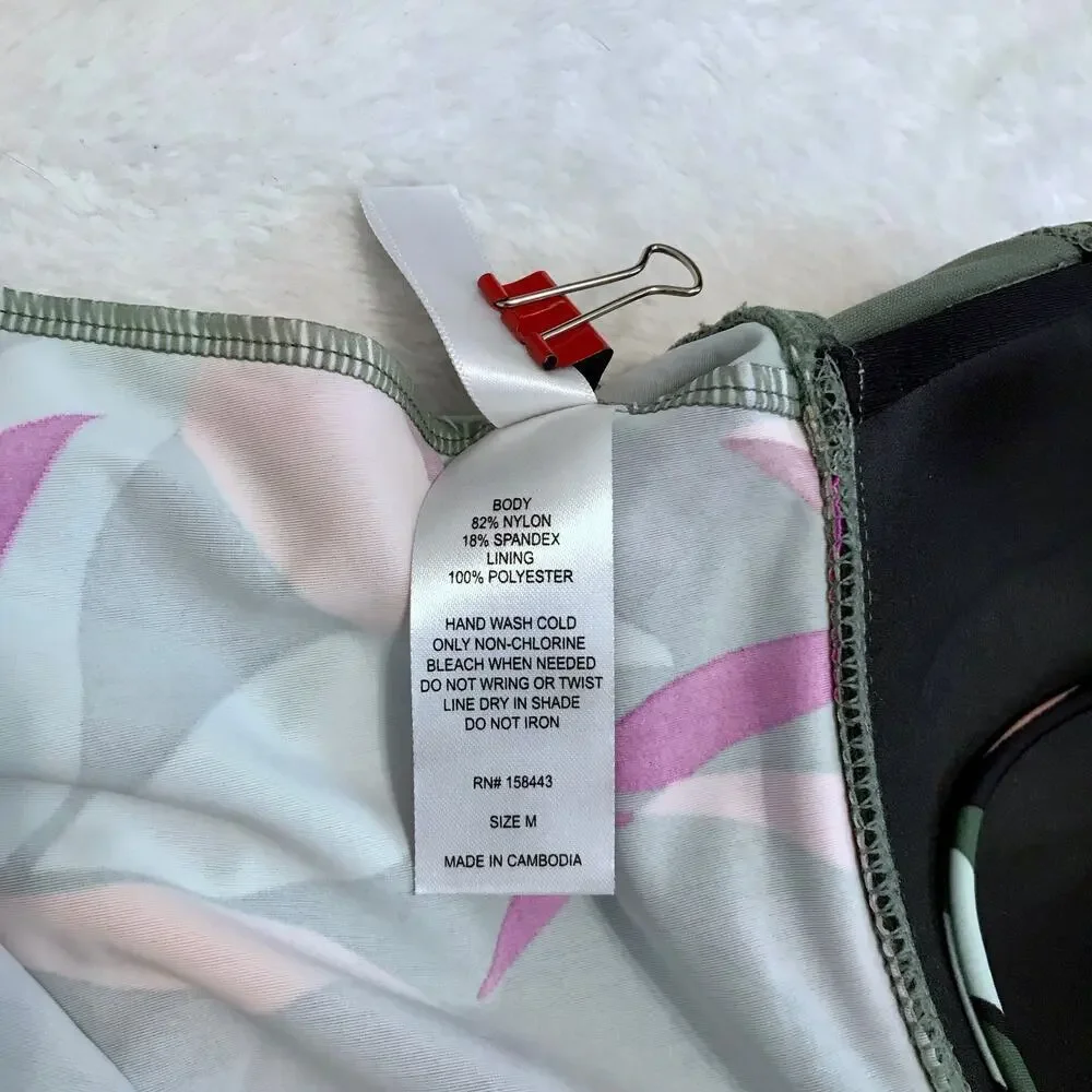 Hula Honey NWOT Tankini Women M